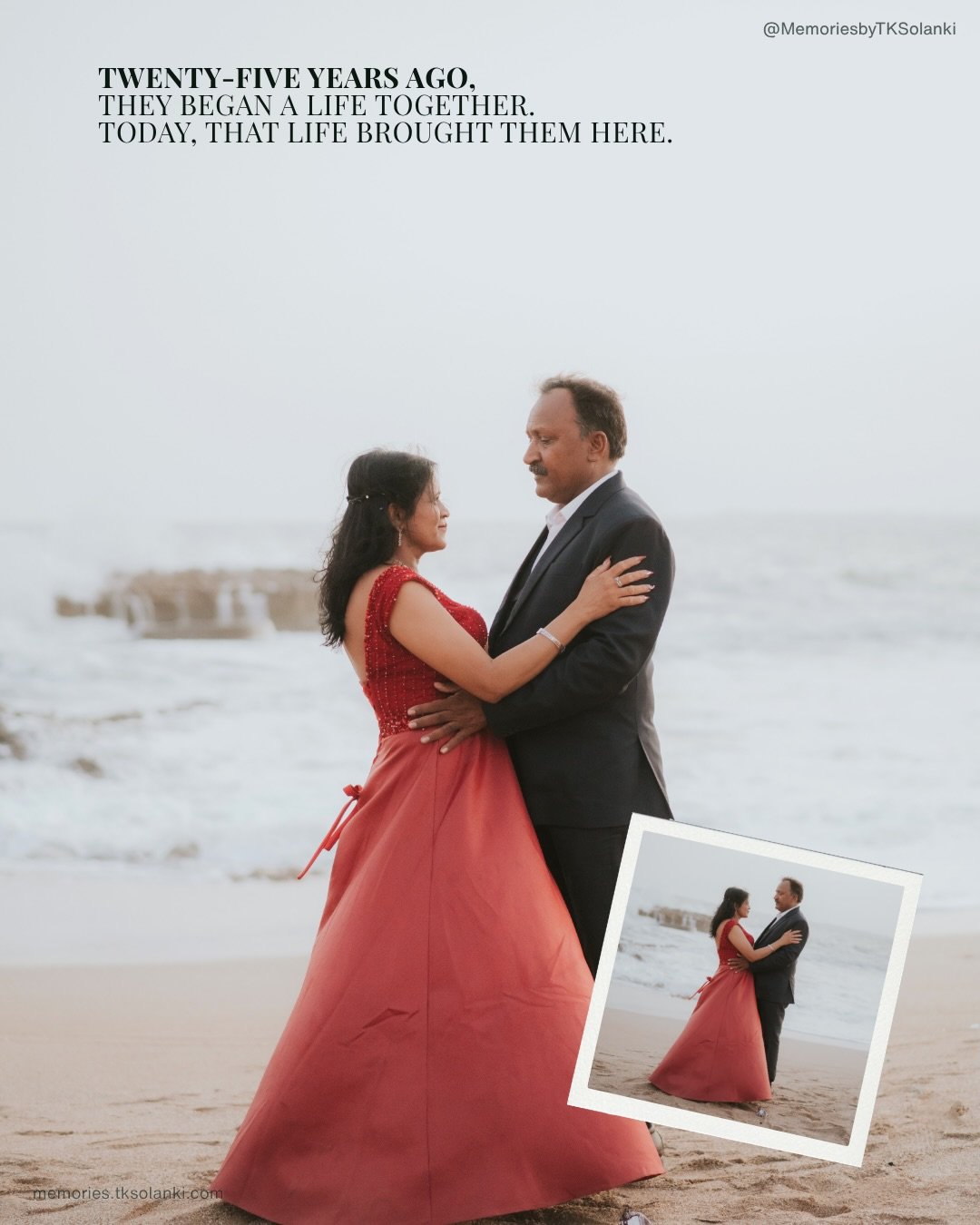 Anniversary Celebration in Diu Beach by Memories by TK Solanki