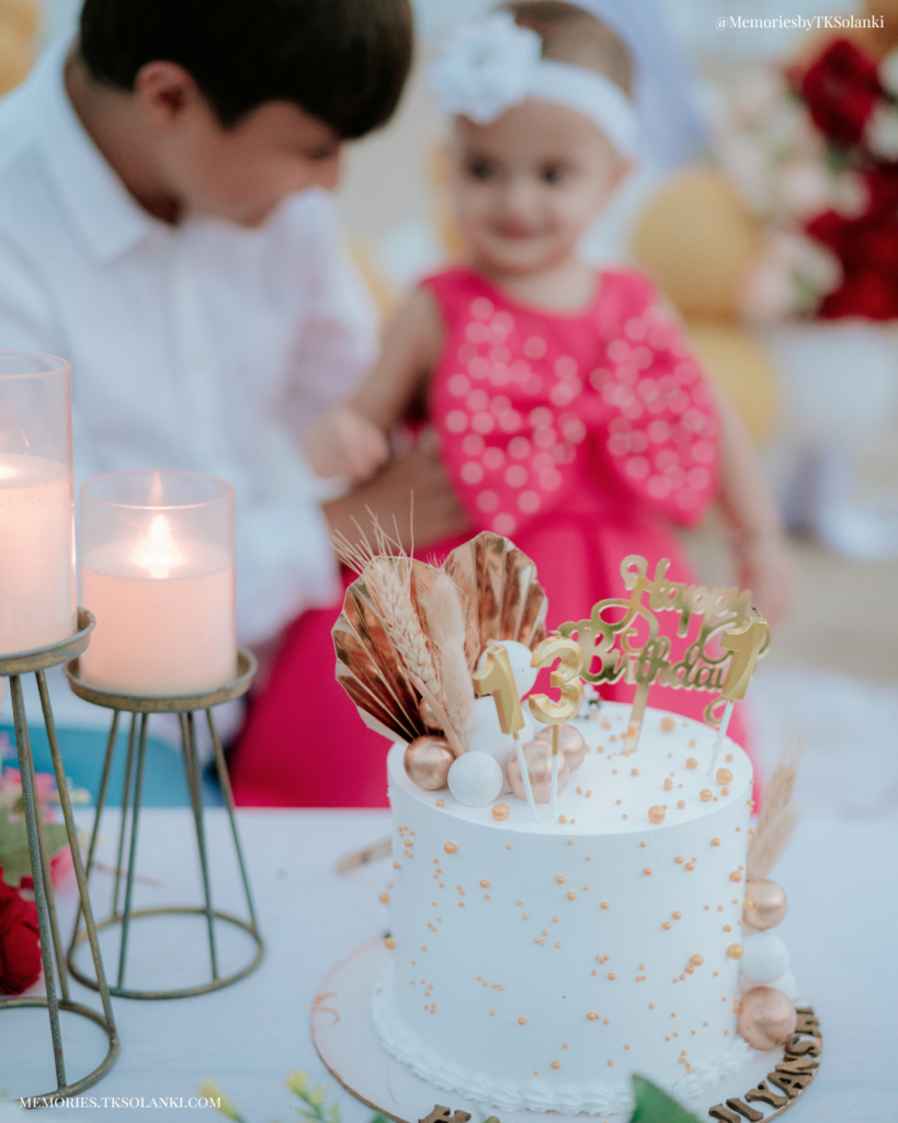Baby girl first birthday photography at Diu Beach by Memories by TK Solanki
