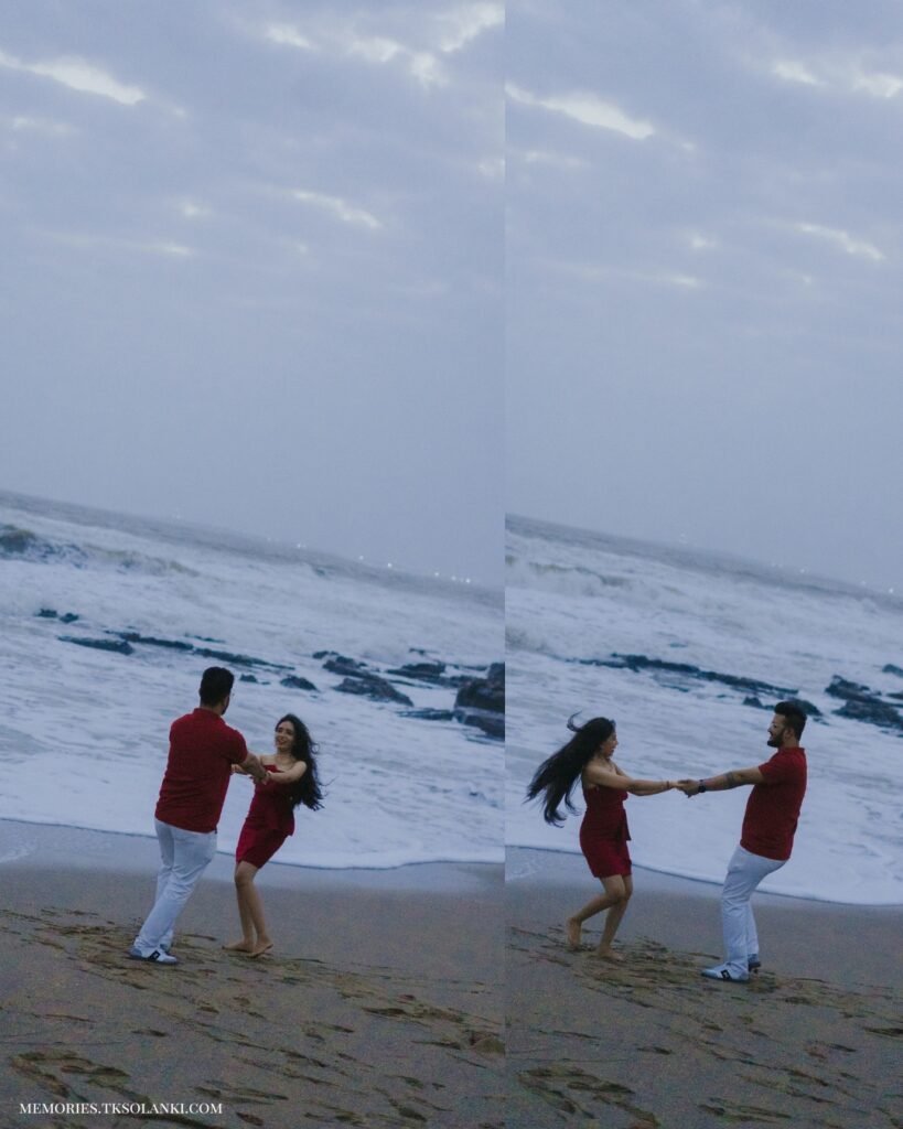 Diu Beach Couple Photoshoot