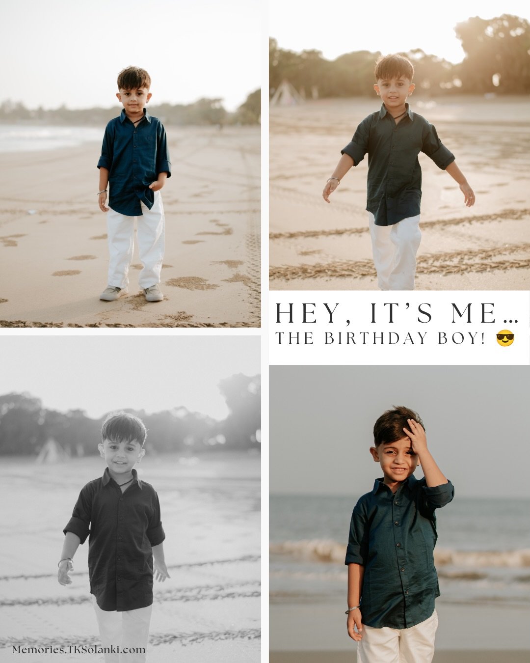 Children's birthday portfolio photograph by Memories by TK Solanki
