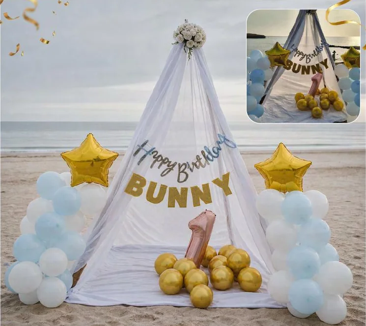 Little Star birthday setup in Diu