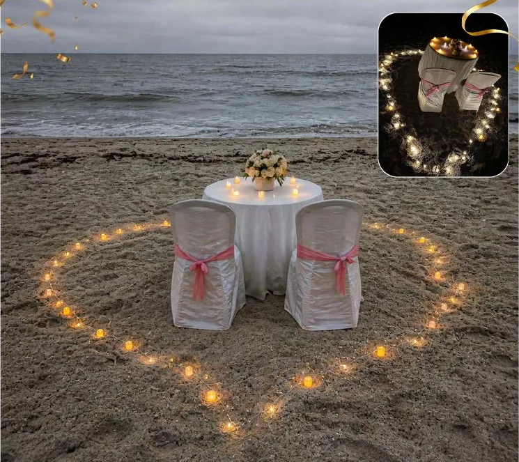 Romantic Heartlight Dinner in Diu